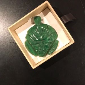 Antique Authentic Jade Aztec Pendant